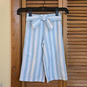 EUC Janie and Jack Girls Striped Pants Size 3